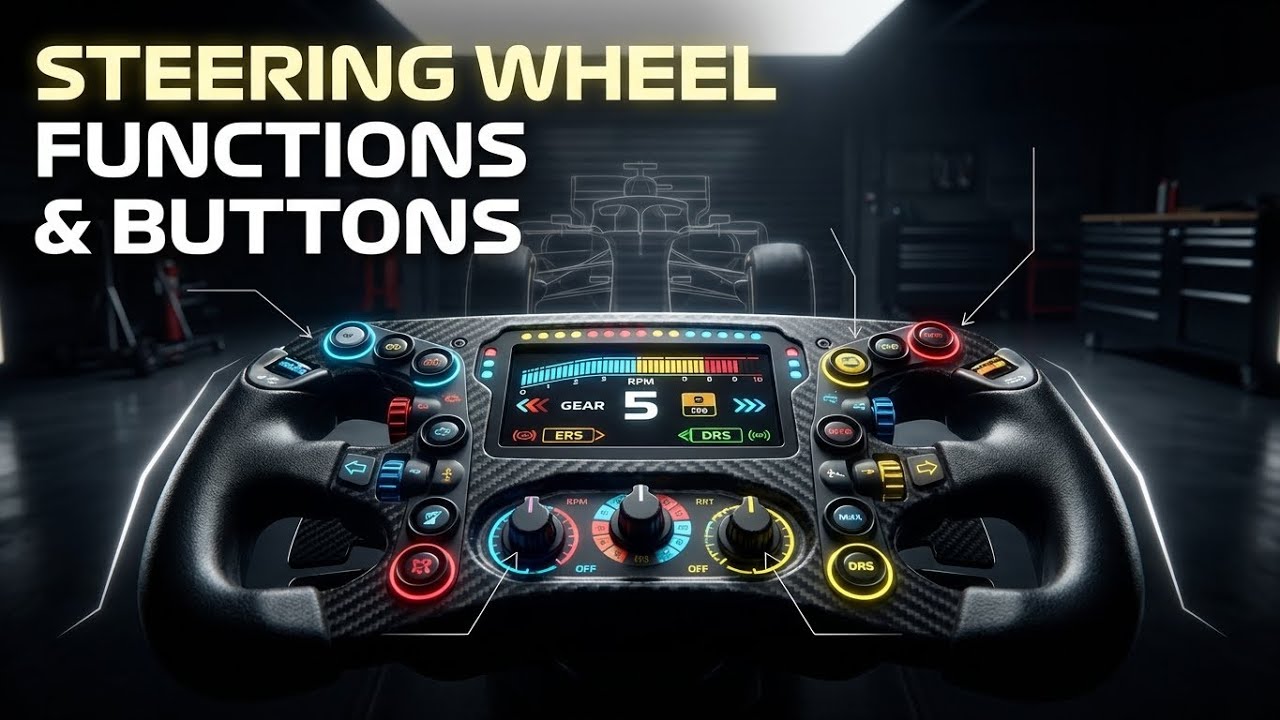 Best F1 Steering, Wheel, Functions & Buttons | Formula 16 #function #wheels #sports