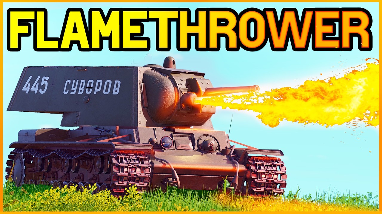 War Thunder's New Heavy Tank BURNS Enemies Alive