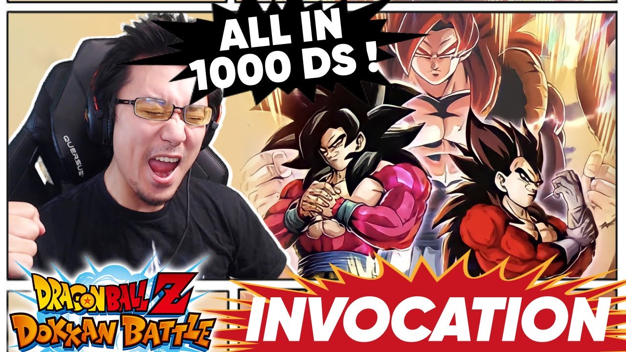 MES 1000DS PR LE DUO SSJ4 LR GBL ! INVOCATIONS DOKKAN BATTLE