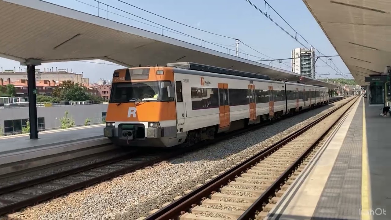 Estació de Girona 6 i 7-8-2025 tarda de trens, jmc. @asafegi
