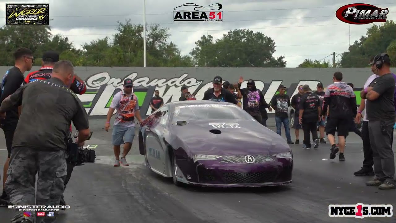 PIMAR's 5 second Honda at World Sport Compact Challenge 2025 at OSW