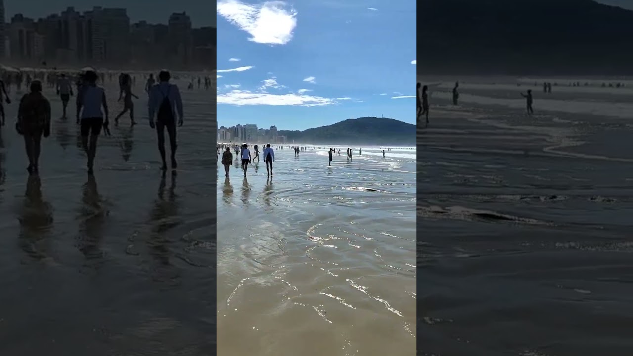 HOJE PRAIA DO GUILHERMINA NA PRAIA GRANDE.