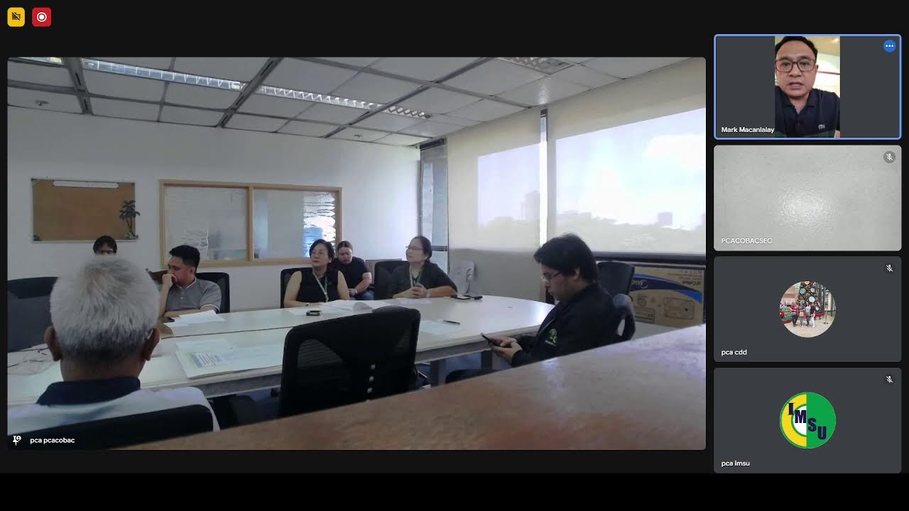 BAC MEETINGS: Opening of Financial Proposal for the Negotiated Procurement