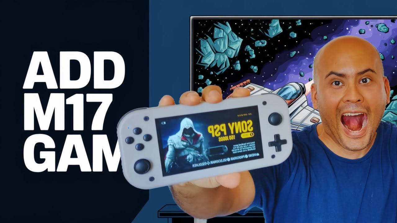 Como Adicionar Jogos no Console Retro M17