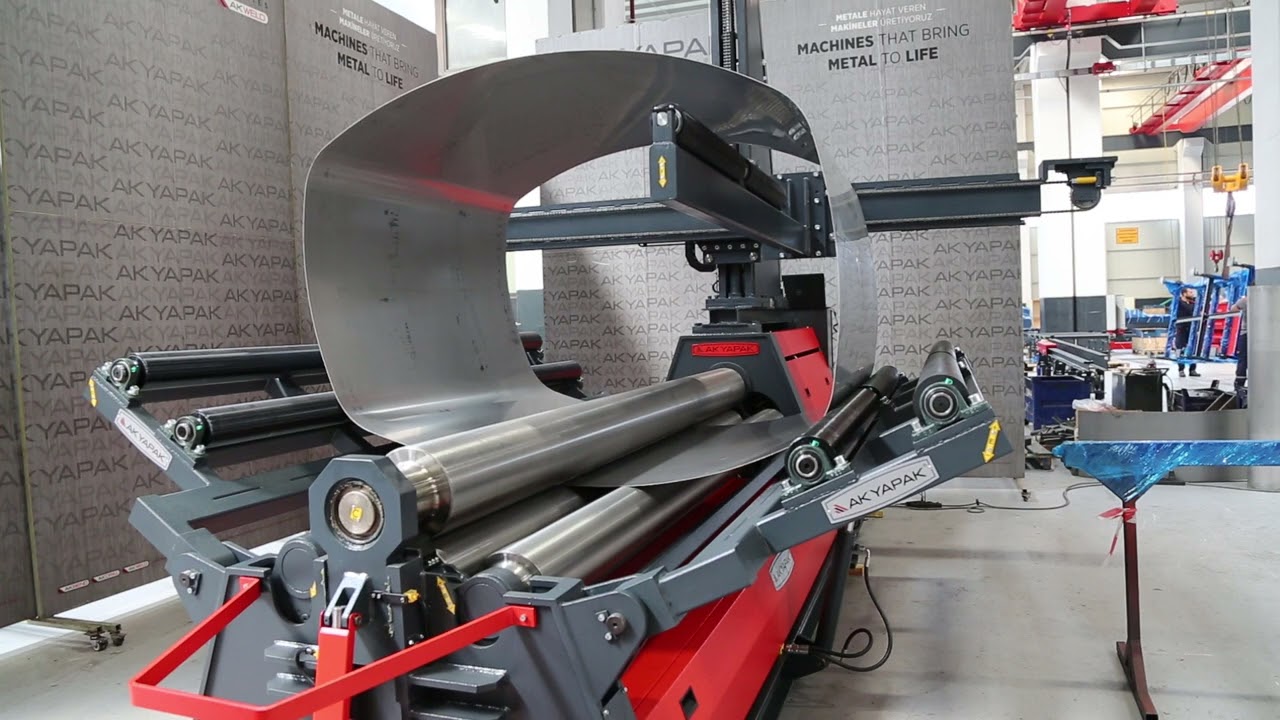 Walcowanie zbiornika kuferkowego