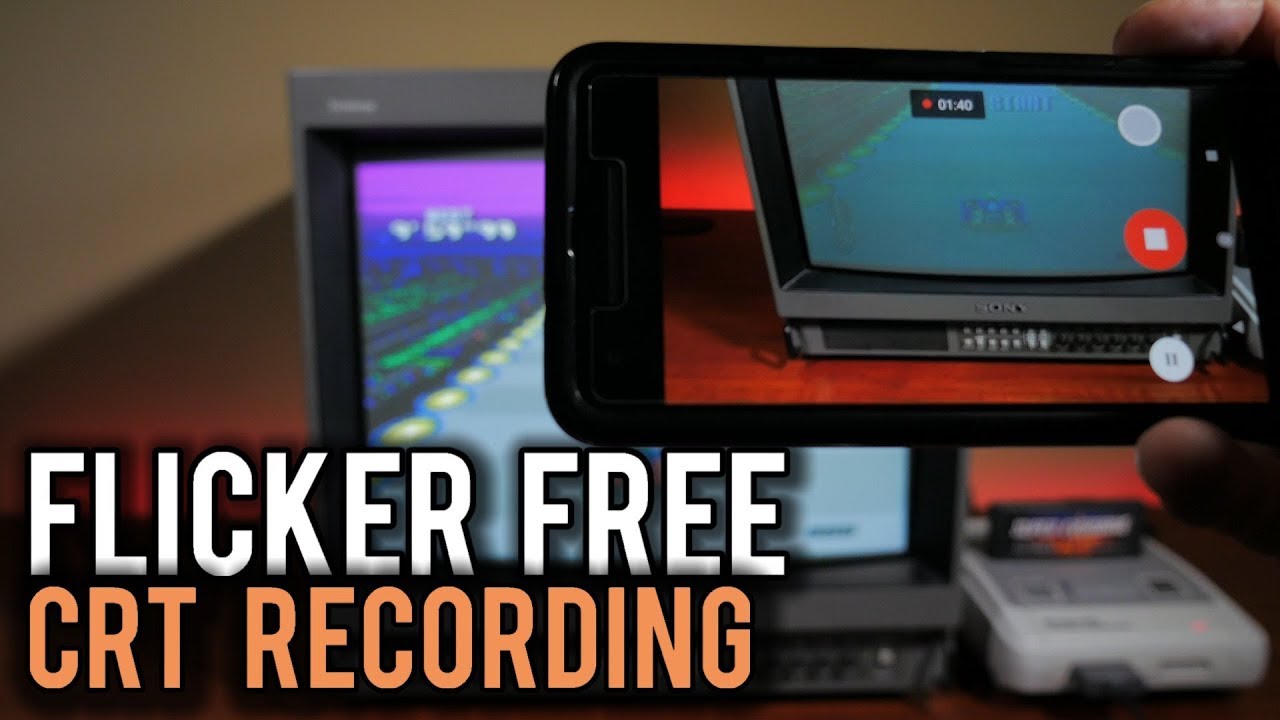 The Art of Filming a CRT TV Screen on your Camera or Phone for Retro Gaming | MVG