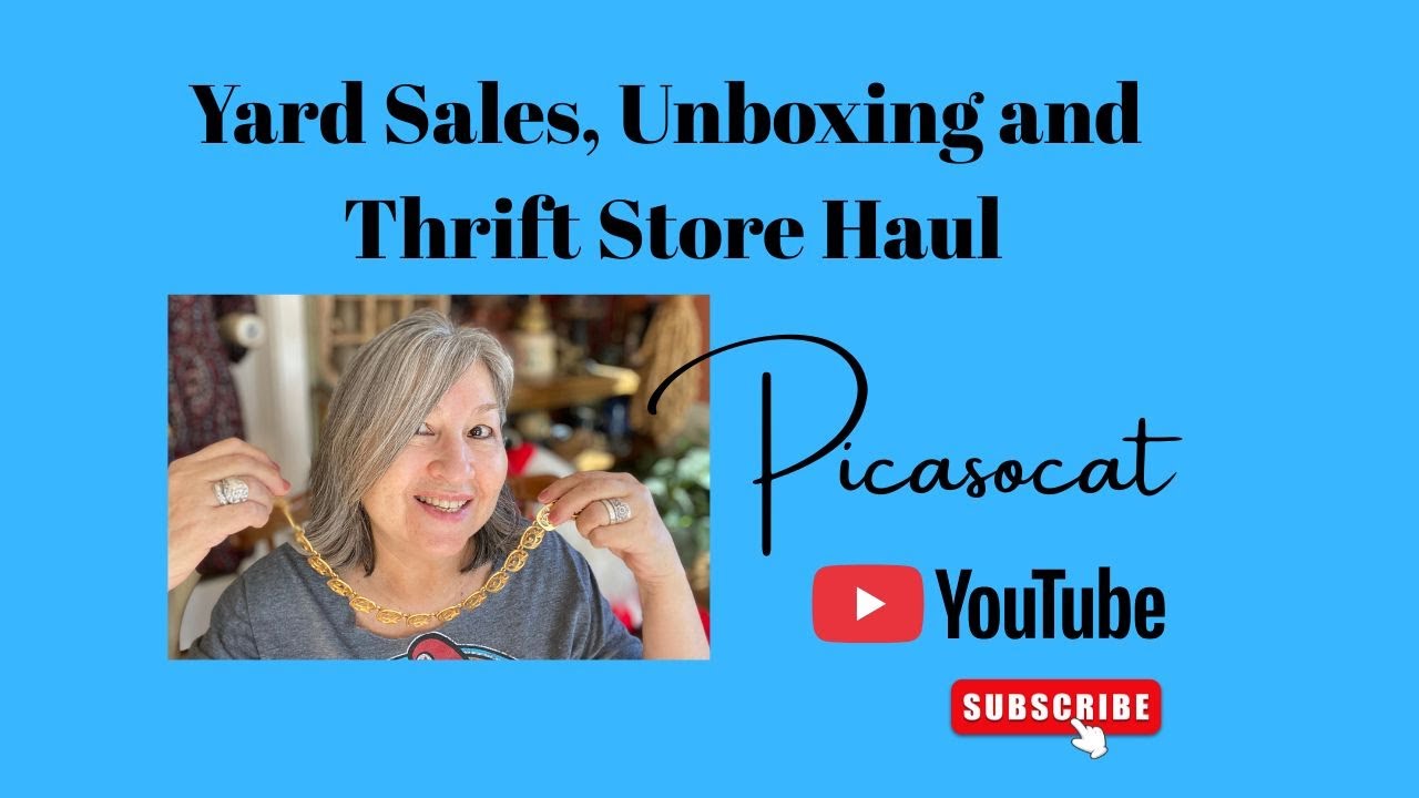 Yard Sale, Unboxing and Thrift Store Haul