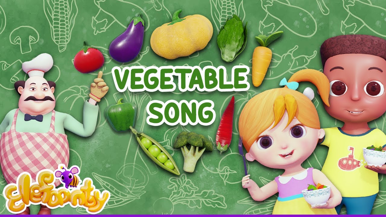 Vegetables Song | Learn vegetable name | Best Songs For Kids | Elefaanty