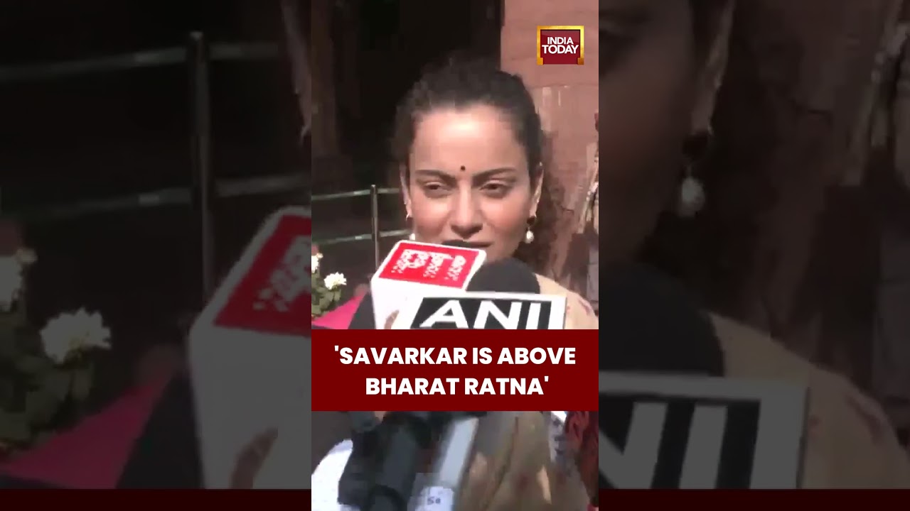 Kangana Ranaut Backs Savarkar for Bharat Ratna | Reacts to Mohan Bhagwat&rsquo;s Remark | #kanganaranaut