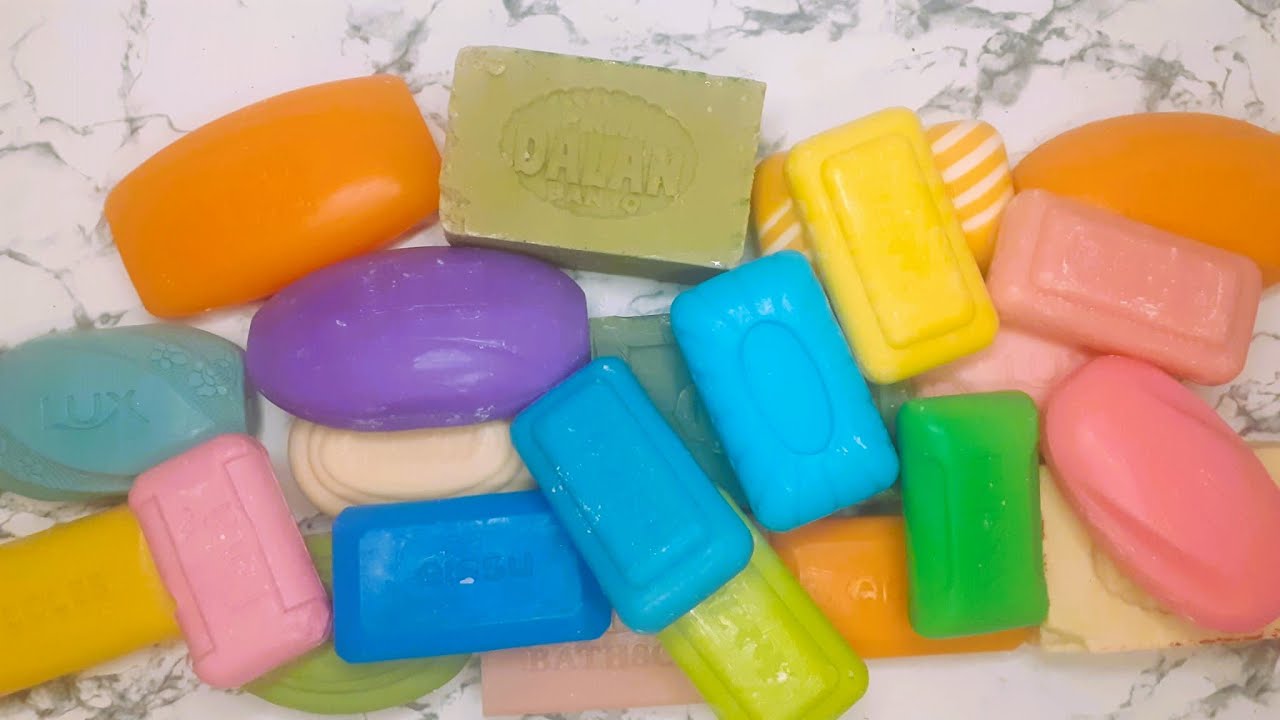 ASMR. CRUNCHY SOAP COLLECTION. DRY SOAP CUTTING