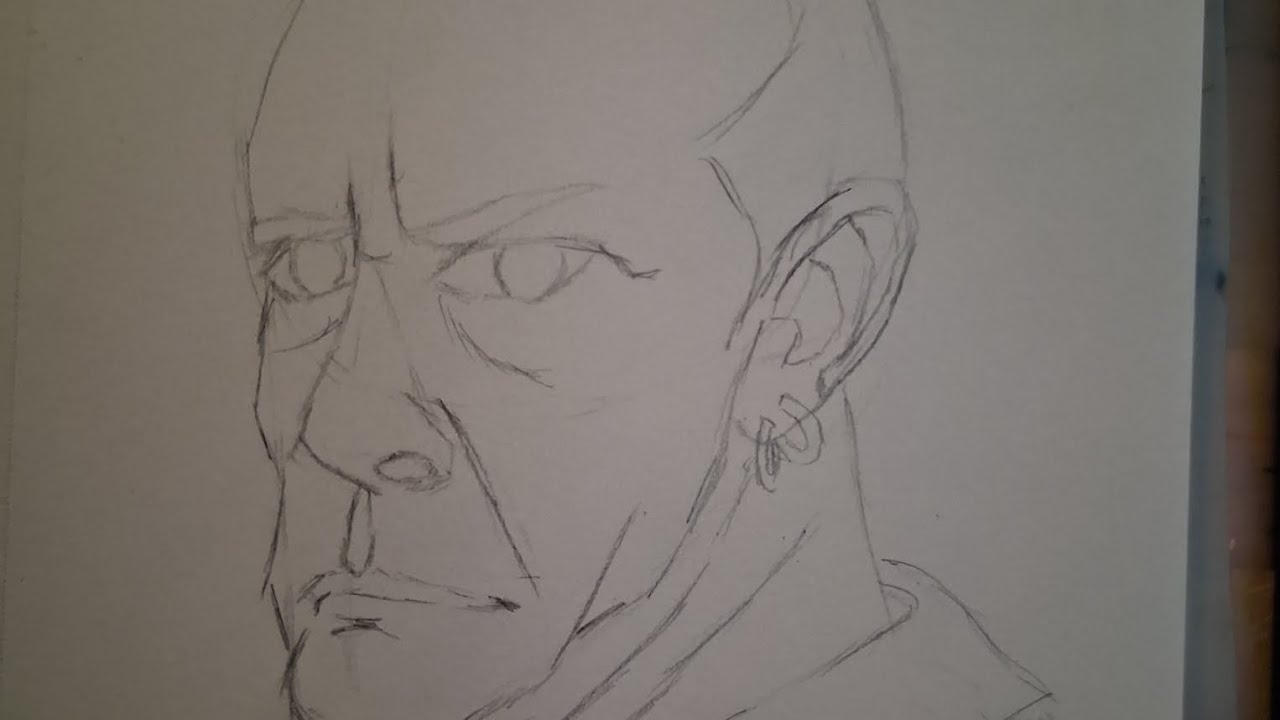 Drawing a portrait from✨️ Pinterest✨️.[Drawing older people]