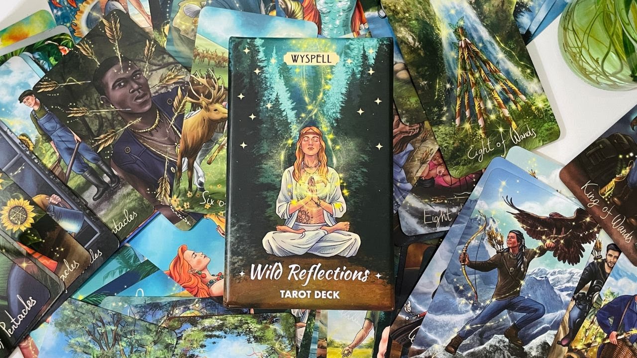 I took a risk ✨ Wild Reflections Tarot Cards by Wyspell ✨ First Impression Flip Through Review