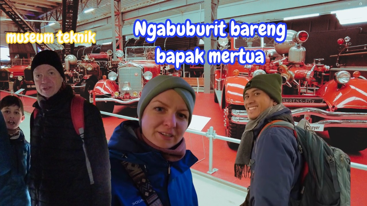 NGABUBURIT BARENG BAPAK MERTUA JERMAN
