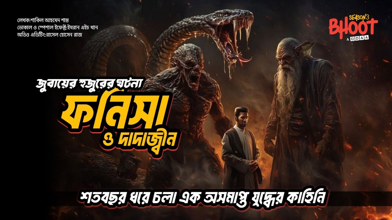 দাদাজ্বিনের ঘটনা|ফনিসা|জুবায়ের হুজুর @BhootAddaaBD @AfnanTheHorrorWorldBD #ভূত 