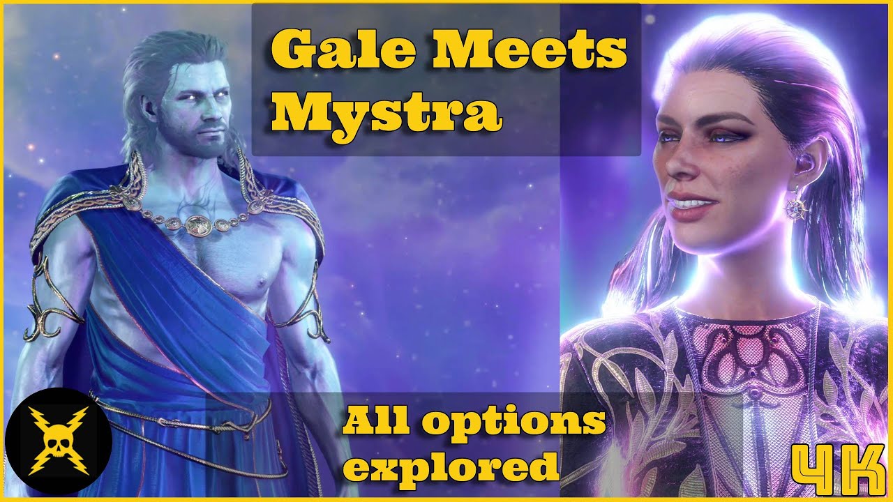 Gale (God of Ambition) meets Mystra | All options explored: Baldur's Gate 3