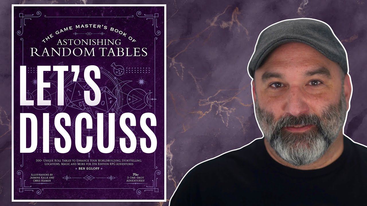 Раздача в июне 2023 года: Книга удивительных случайных таблиц от Мастера игры *КОНКУРС ЗАВЕРШЕН