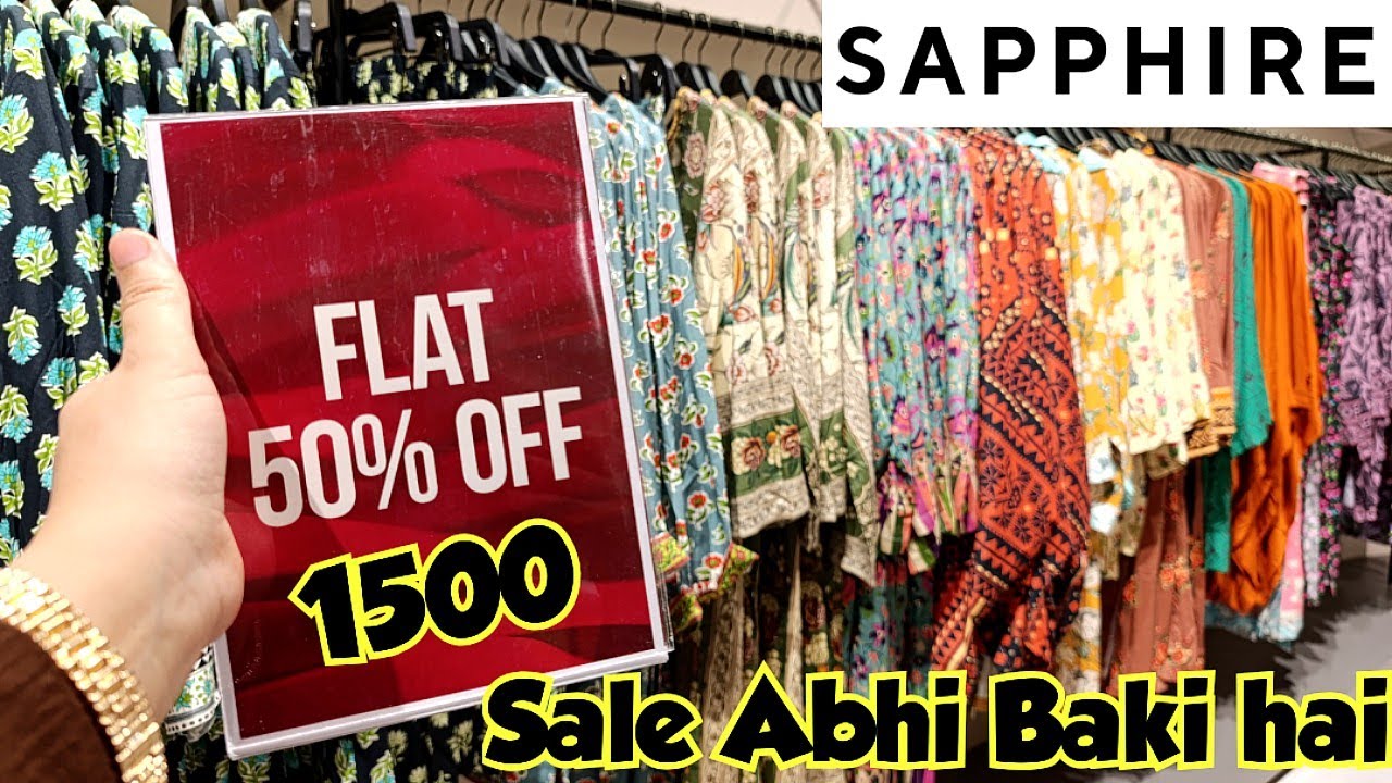 📢 Sapphire Flat 50%Off Sale Restock😍Sapphire Sale 2026🔥Sapphire Winter Sale 
