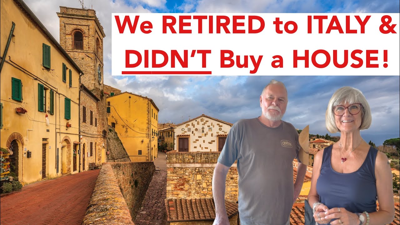 We RETIRED to ITALY and DIDN'T Buy a HOME! Come See our 4 Story Tuscan Rental!
