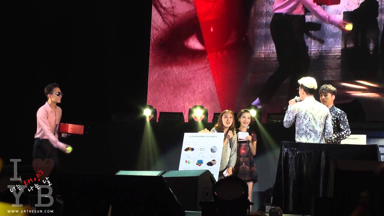 140531 Guangzhou Fanmeeting BIGBANG - 공 받기 (2,3위정하기)