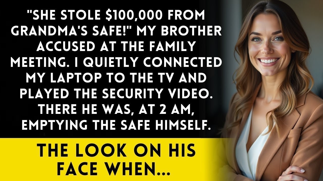 My Brother Told Everyone I Stole From Grandma's Estate—Until I Showed The Security Footage