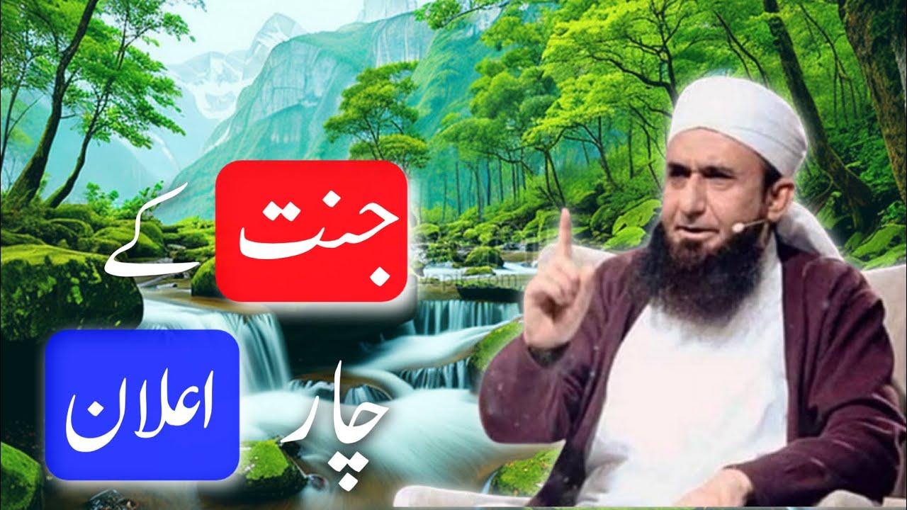 Molana Tariq Jameel about Jannah and people of Jannah.#islam #tariqjameel
