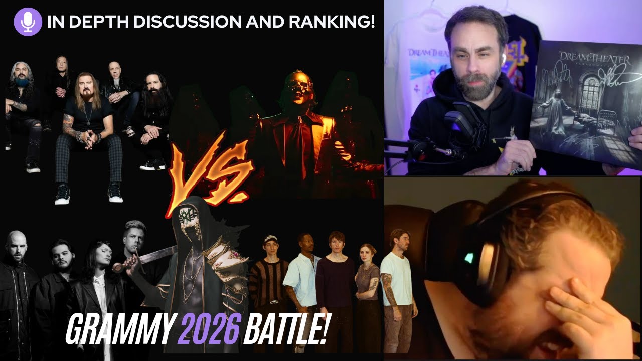 Номинанты премии «Грэмми» в категории «Металл» 2026 года (Рейтинг) — Согласны ли вы? (Dream Theat...
