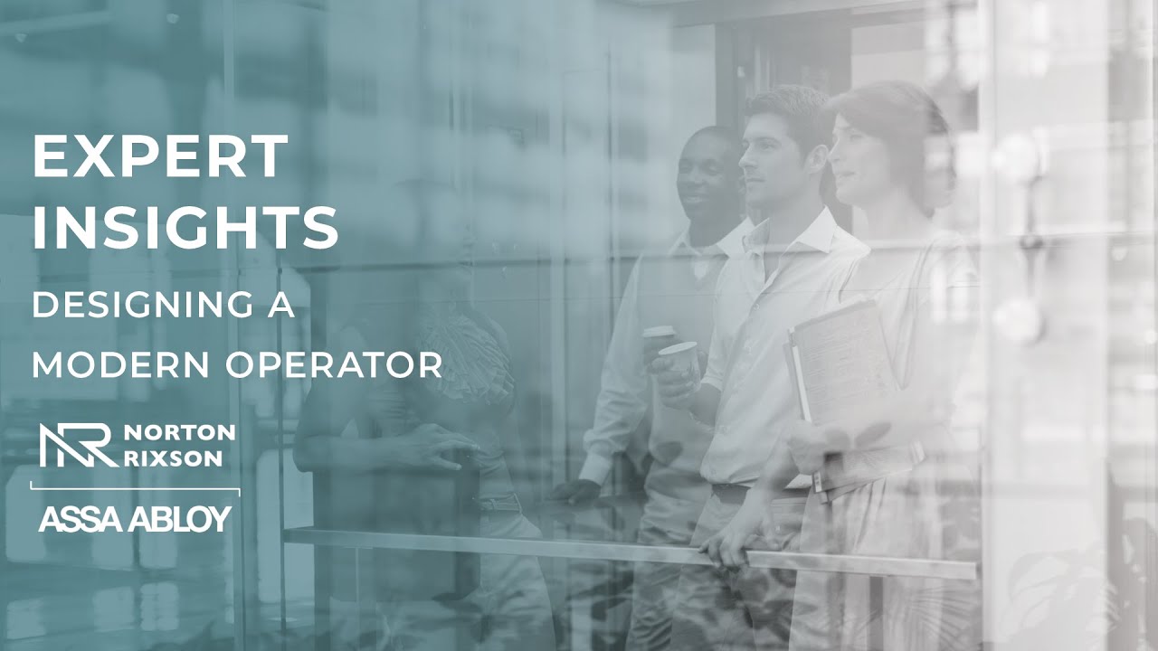 Designing a Modern Operator | Norton Rixson Door Controls