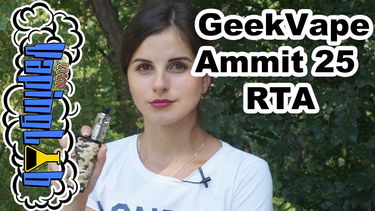 Обзор односпирального монстра GeekVape Ammit 25 RTA