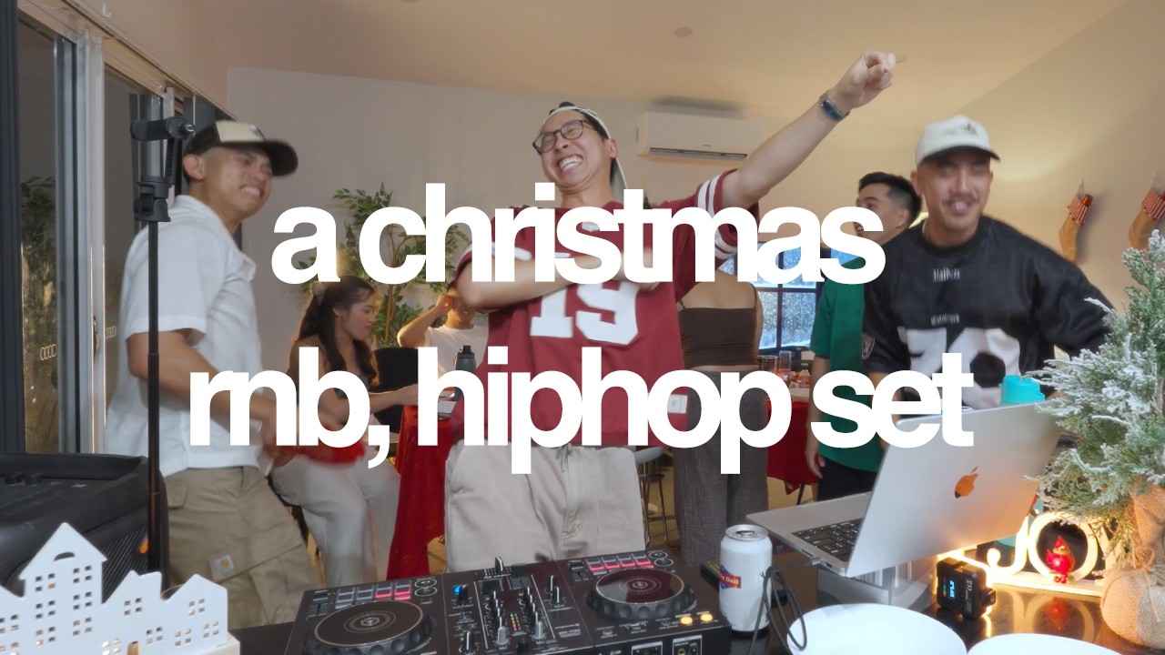 a RnB, HipHop, Afrobeats Christmas DJ Set