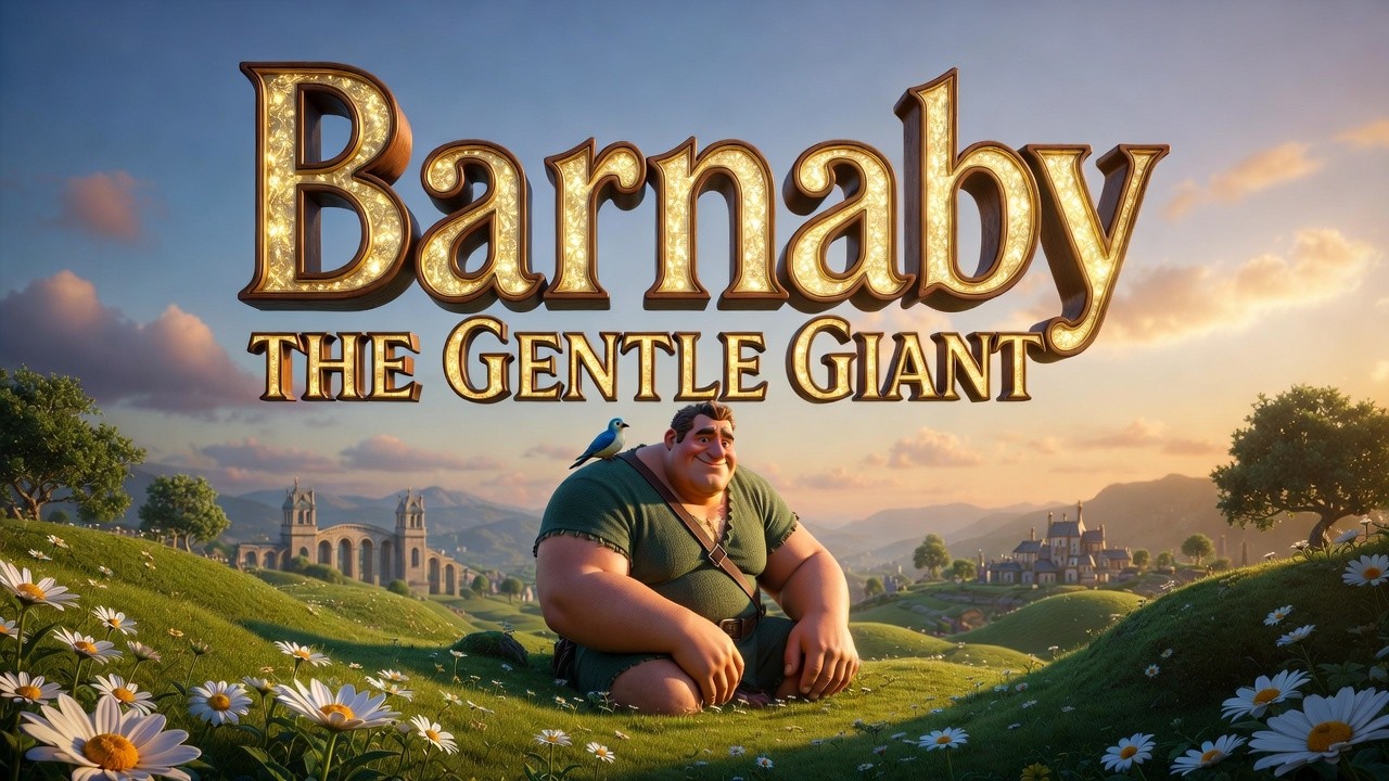 Barnaby the Gentle Giant Children Story and Picture Book Audio