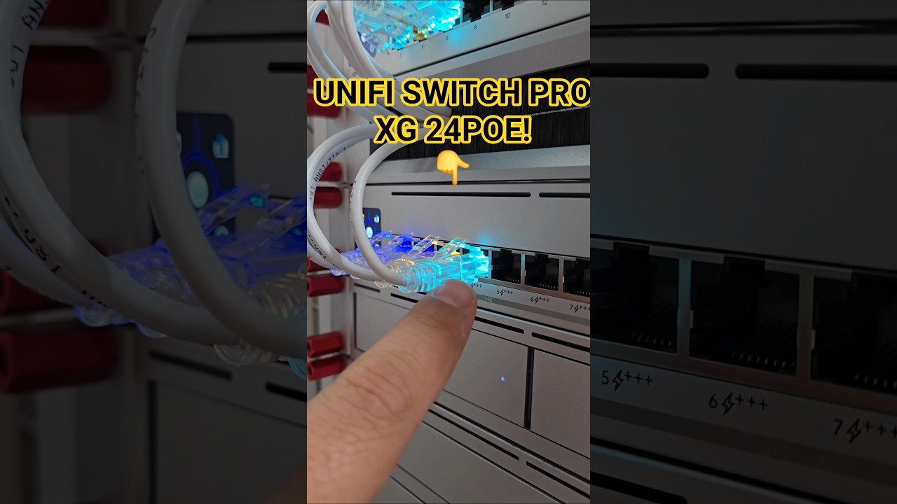 What's in My Rack - Part 4: the Unifi USW PRO XG 24 POE!