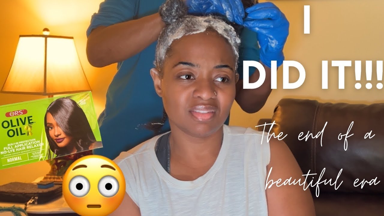 Chile...I RELAXED MY HAIR!!! | (Not Clickbait)