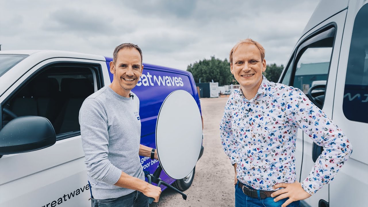 Overal internet met Starlink van Elon Musk