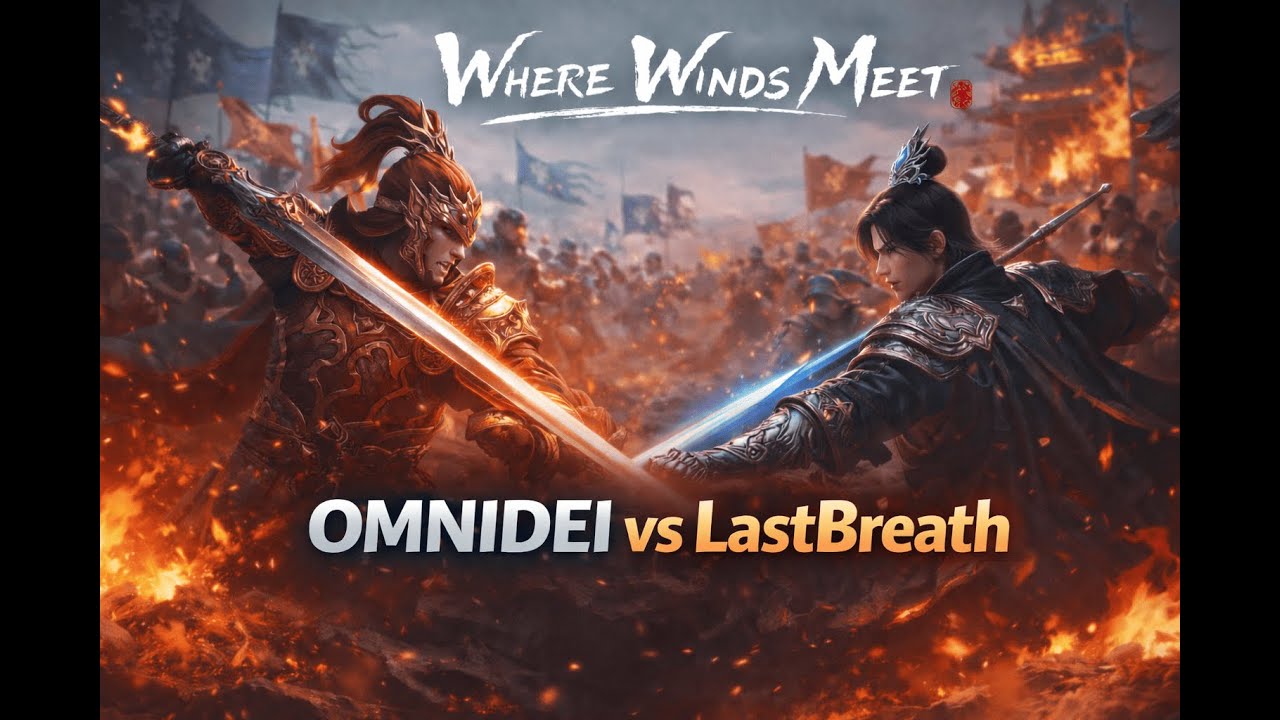 OMNIDEI vs LastBreath | Remontada GvG POV ¿HEALER TOP 1? – Where Winds Meet