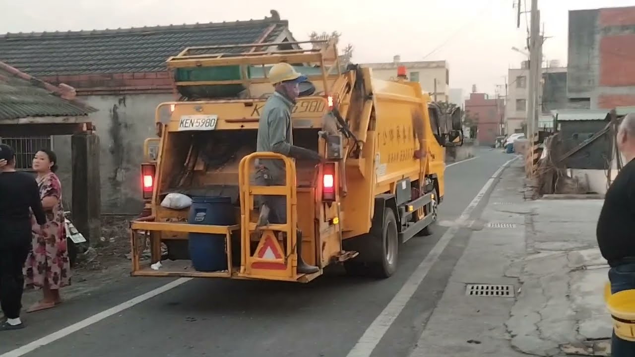 20260214雲林縣麥寮鄉垃圾車KEN-5980(代收KEN-6731)