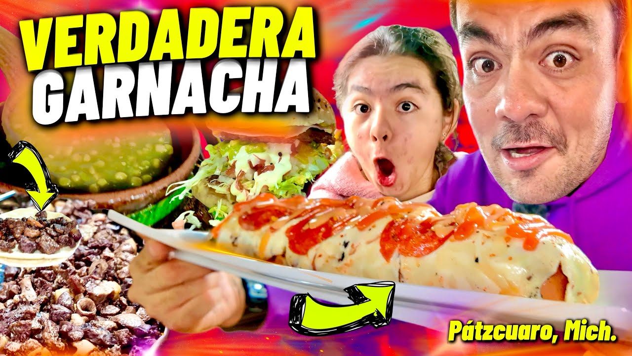 Iba por el DOGO PIZZA y me enamoré de los TACOS de TRIPA, CORAZÓN y BOFE en PÁTZCUARO 🇲🇽