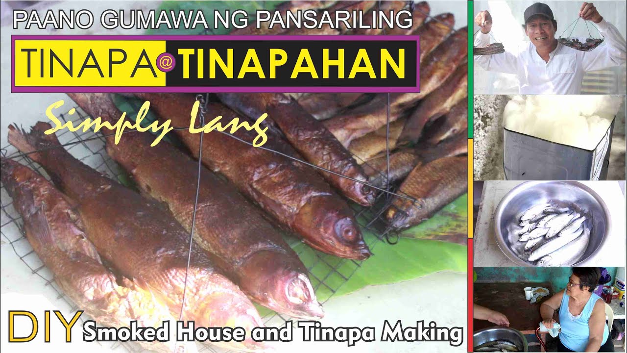 HOW TO MAKE SMOKED FISH AND A SIMPLE SMOKED HOUSE( Pagawa ng Pansariling Tinapahan at Tinapa.