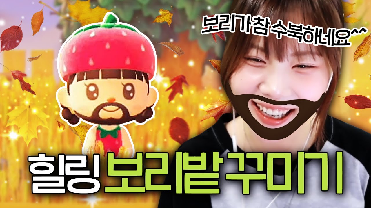 한국식 보리밭을 만들고 싶다고요? 들어오세요~^^ 🌾 [모동숲]