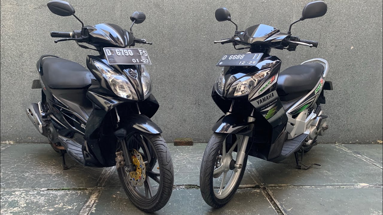 #Ngoceh Suzuki Skywave 125 NR 2007 vs Yamaha Nouvo Z 2005 si rival abadi!!