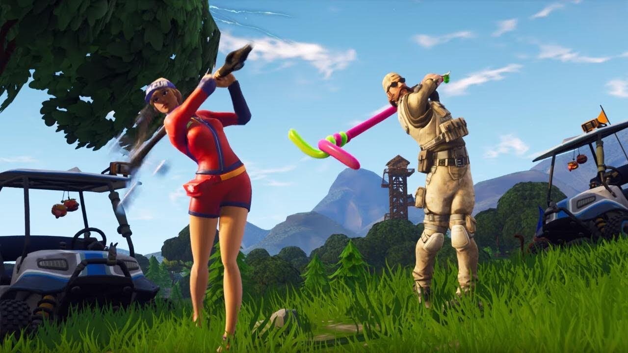 MINI GOLF in FORTNITE (Funny Moments)