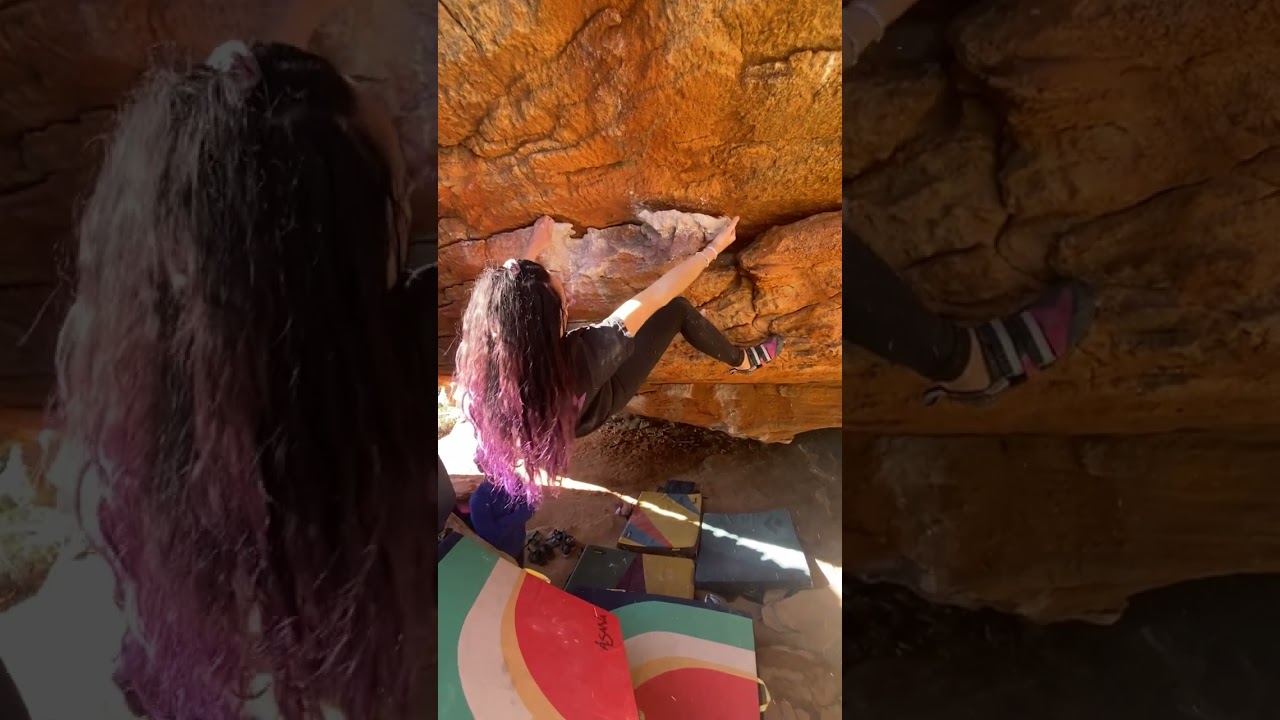 Un Petit Hueco dans Rocklands 7B+ // Sassies