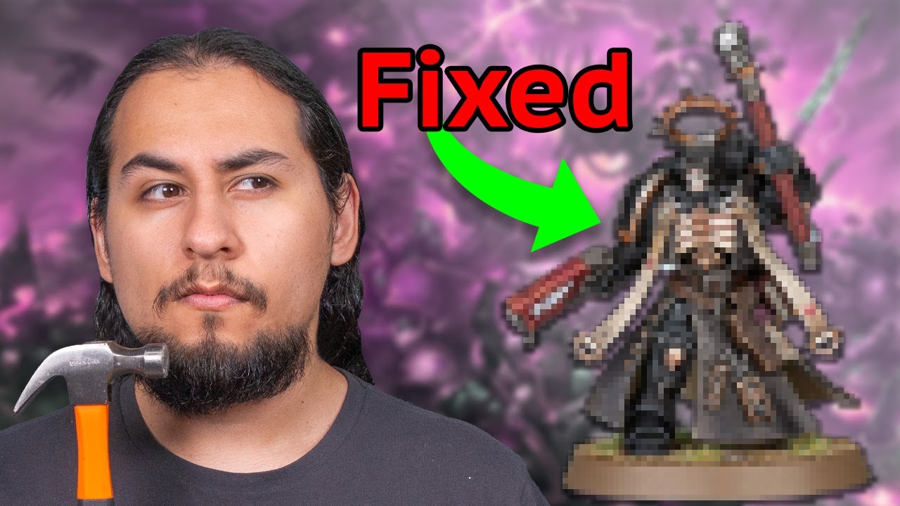 Fixing the WORST Primaris Space Marine: Kitbash