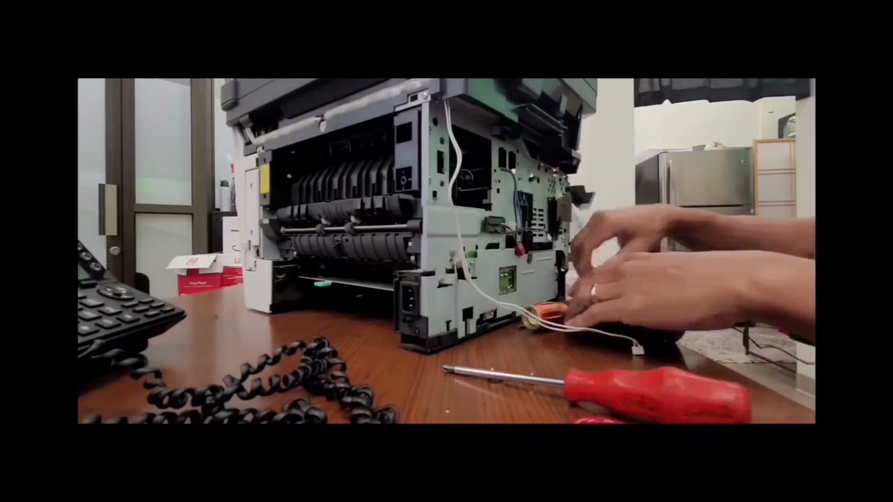 How to fix C6000 error on Kyocera Ecosys M2035 M2535 FS1135 Fuser Replacement