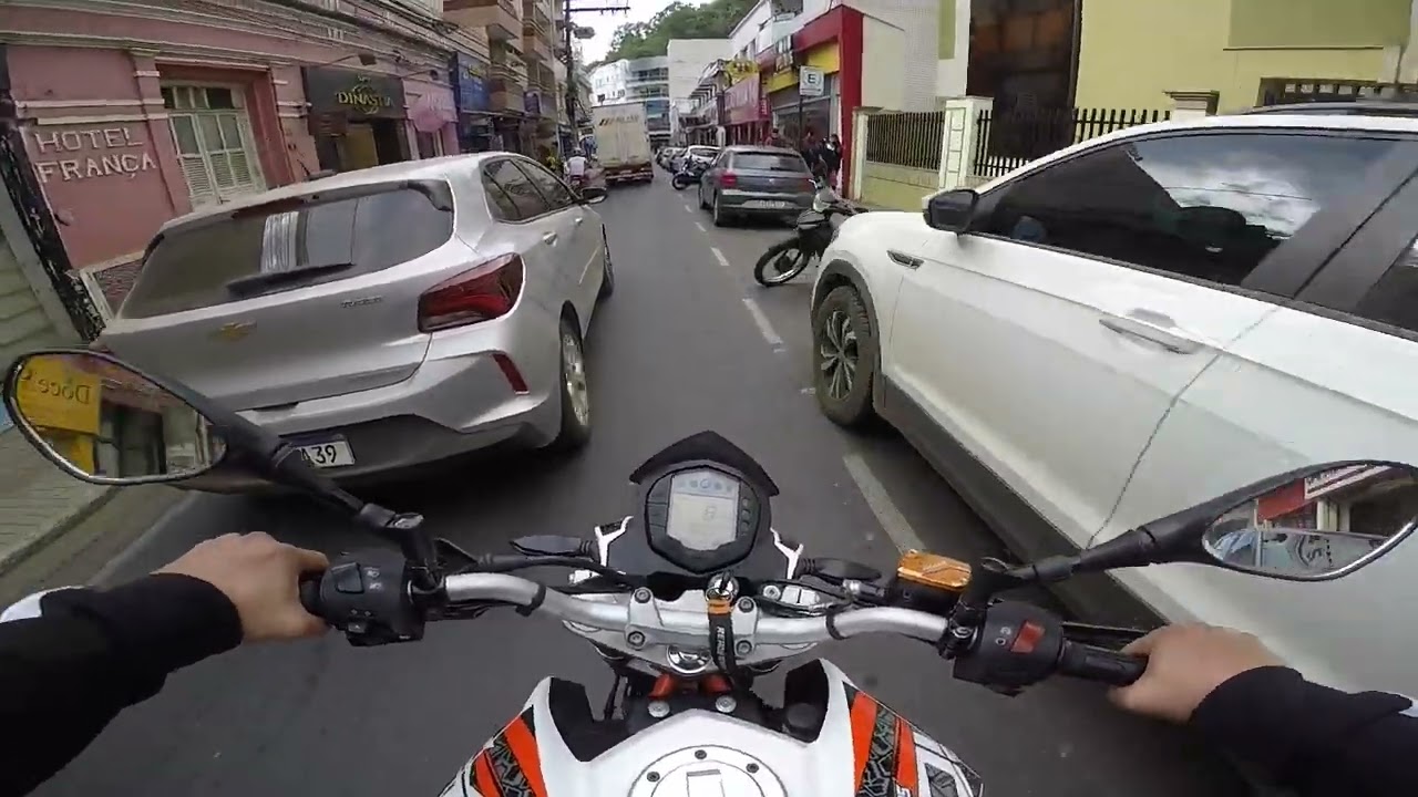 ULTIMAS IMPRESSOES COM A KTM DUKE 390 - ROLÉ NA CIDADE E BR