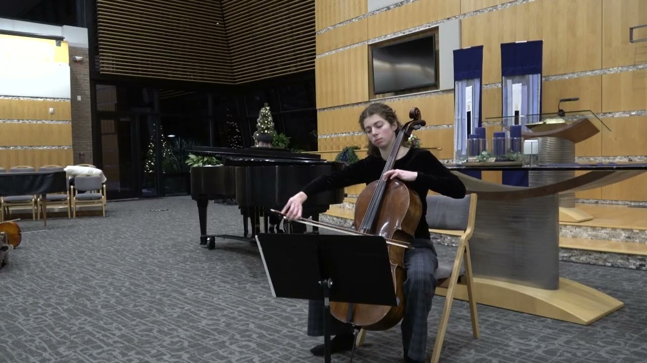 Rhapsodie Hebraique, Schelomo, E. Bloch, KABOFF CELLO SCHOOL, Pavine M, Age 16