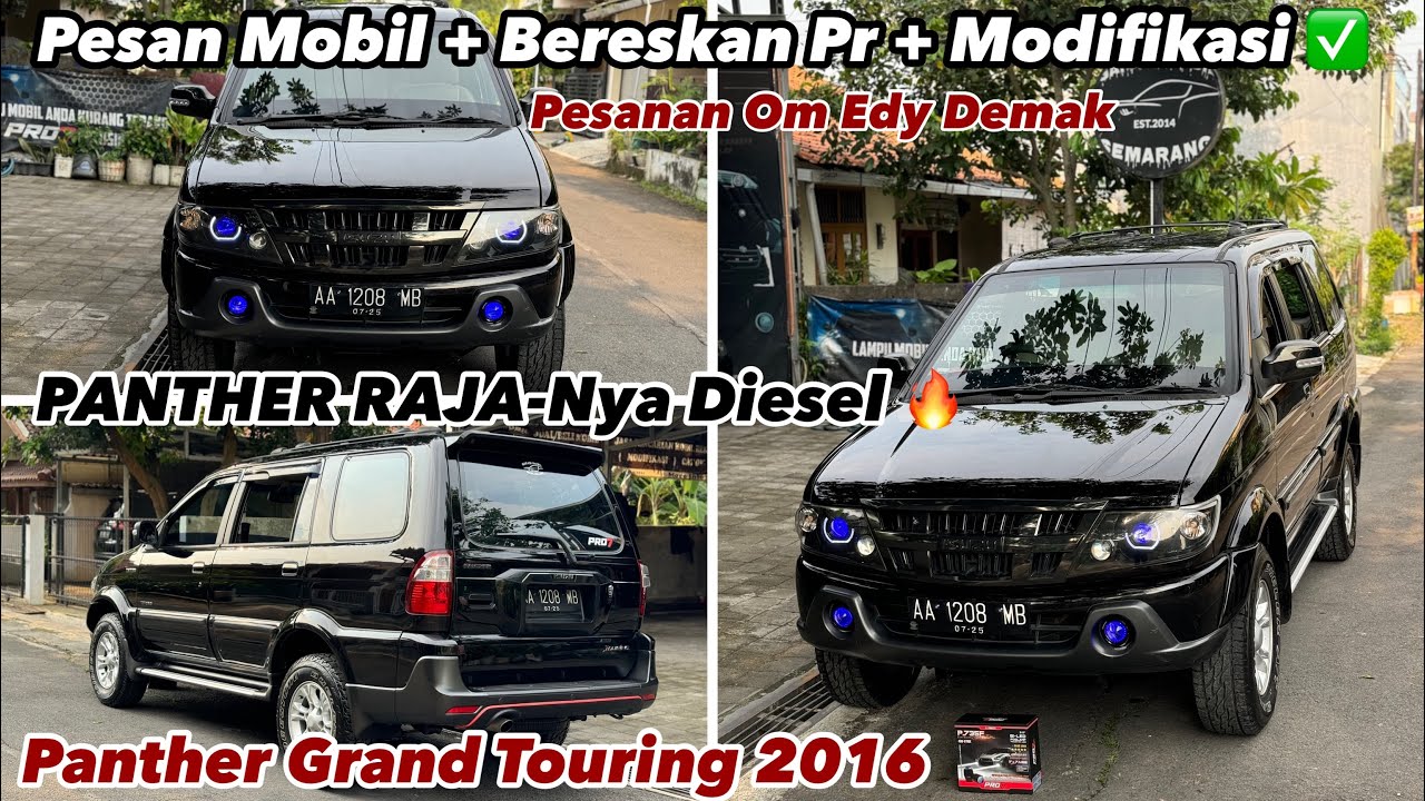 RAJA-Nya DIESEL ComeBACK 🔥 PANTHER GRAND TOURING 2016 untuk Om edi demak #innova #pajero #fortuner