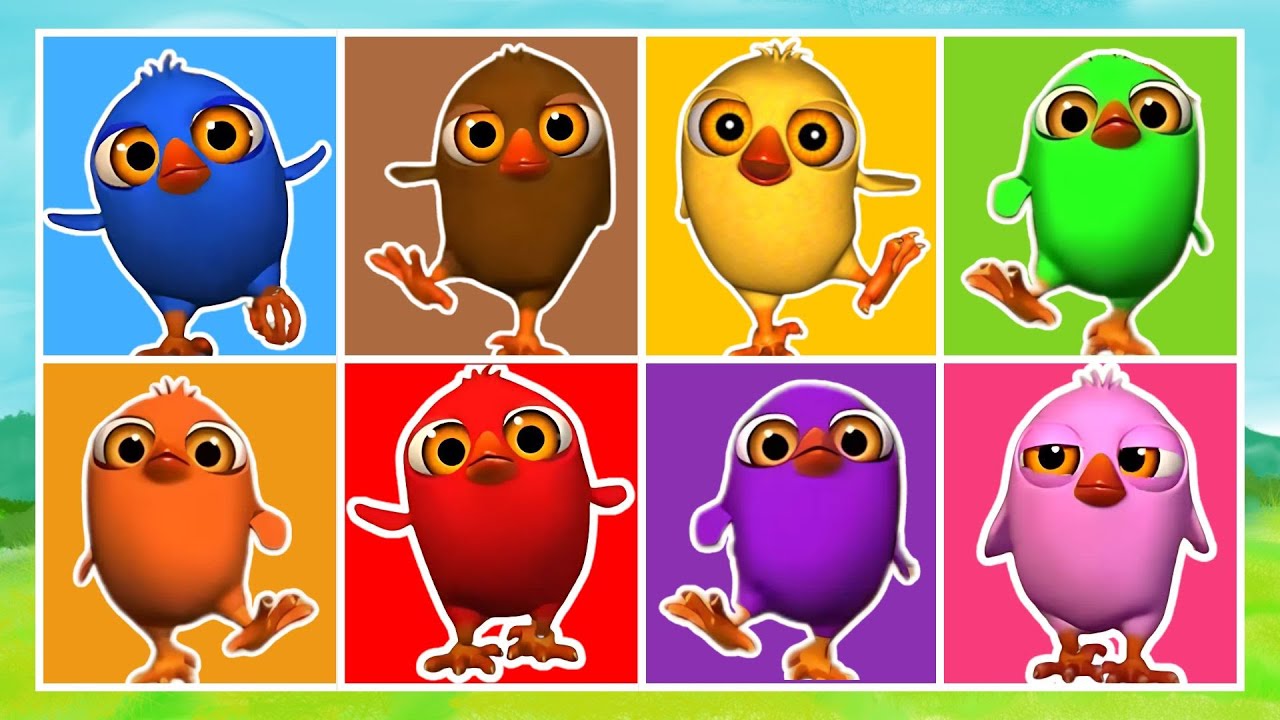 🎶 🌈Canción de los colores de La Granja de Zenón | Aprender los colores 🎨 El pollito Pio