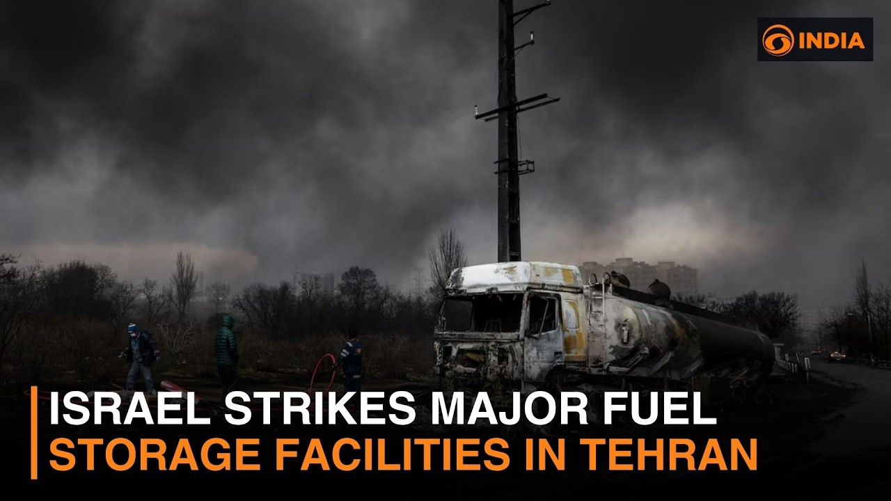 Israel Strikes Major Fuel Storage Facilities in Tehran
