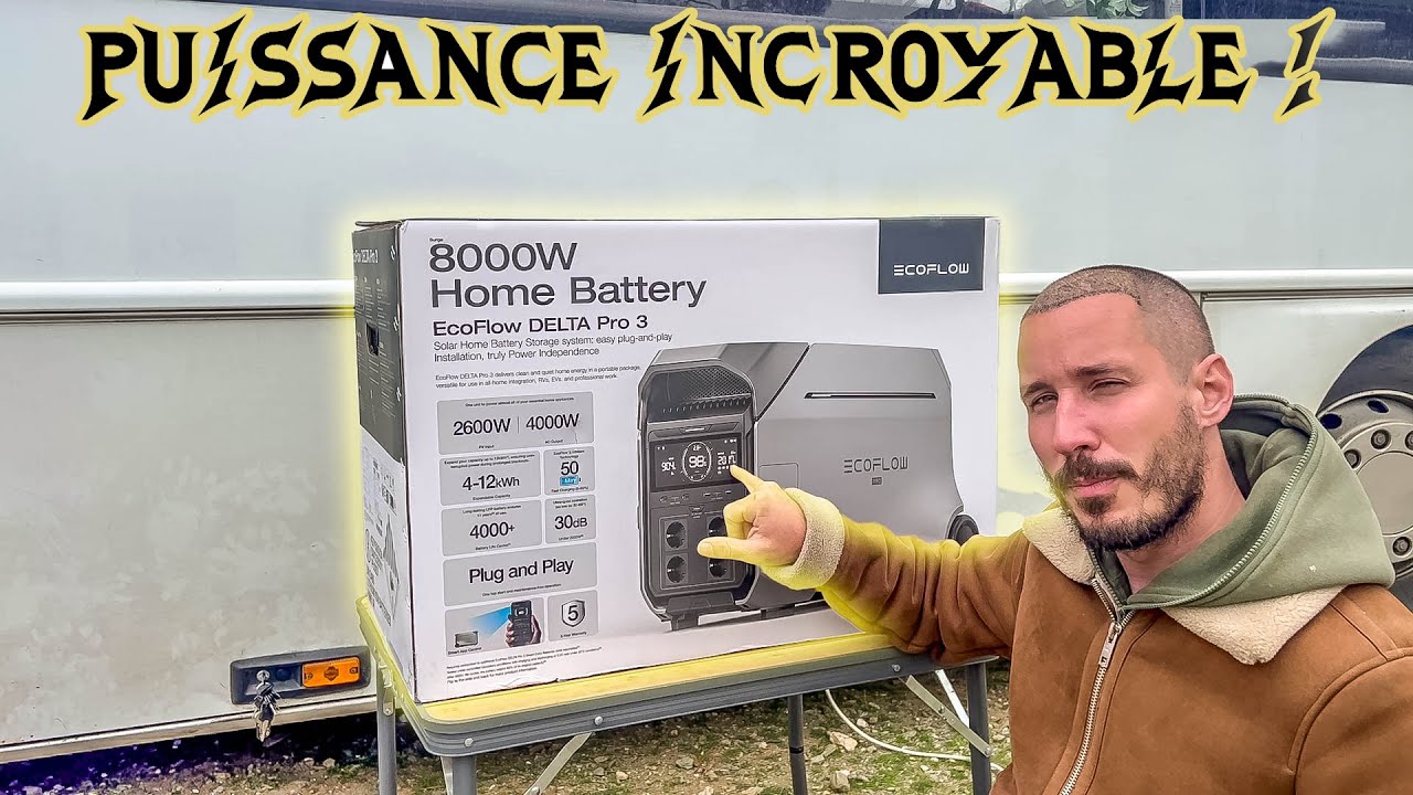 ⚡️ ECOFLOW DELTA 3 PRO - LA BATTERIE NOMADE PAR EXCELLENCE 👑  - FAMILLE NOMADE
