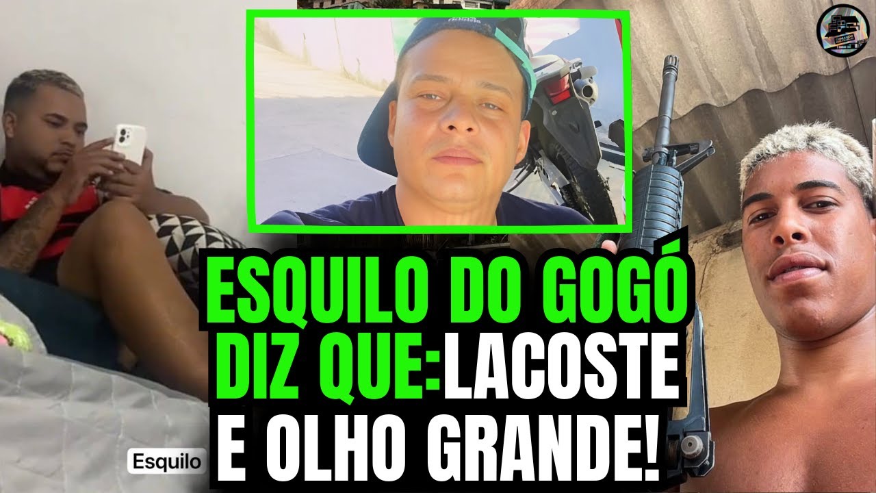 ESQUILO MANDA ÁUDIO FALANDO DO LACOSTE DA SERRINHA.